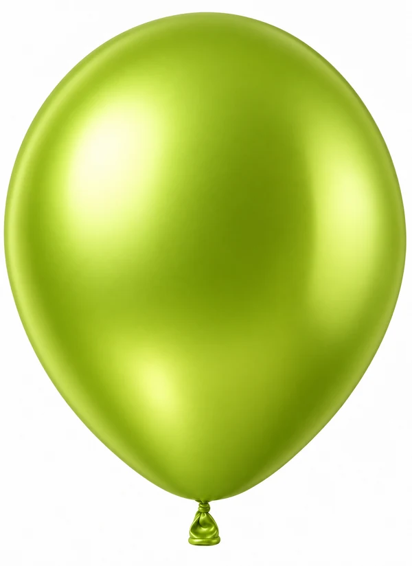 Chrome Light Green balloon