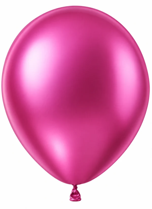 Chrome Rose balloon