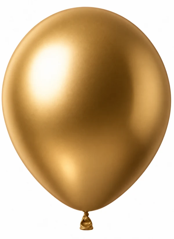 Chrome Gold balloon