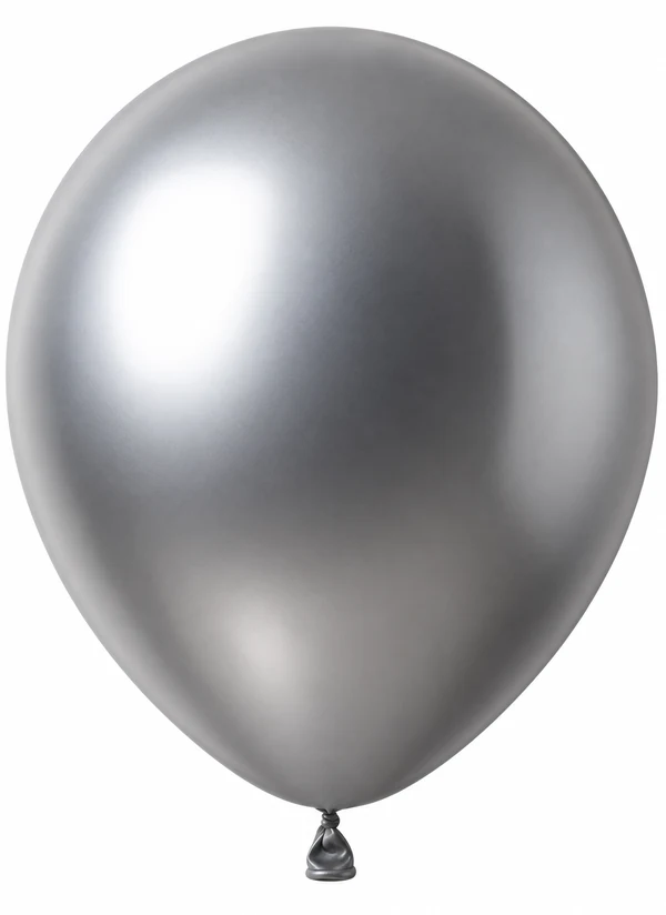 Chrome Silver balloon