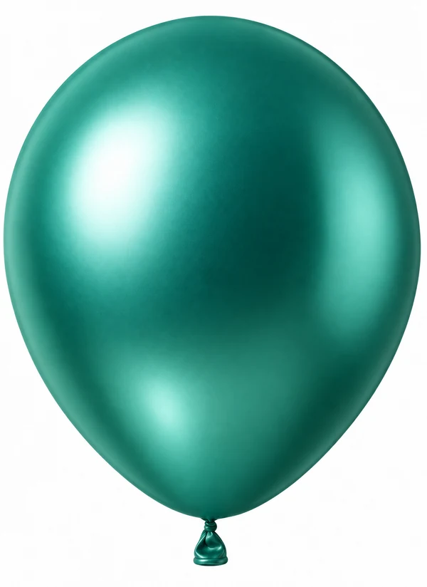 Chrome Green balloon