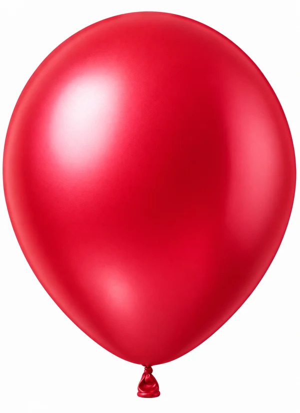Metallic Red balloon