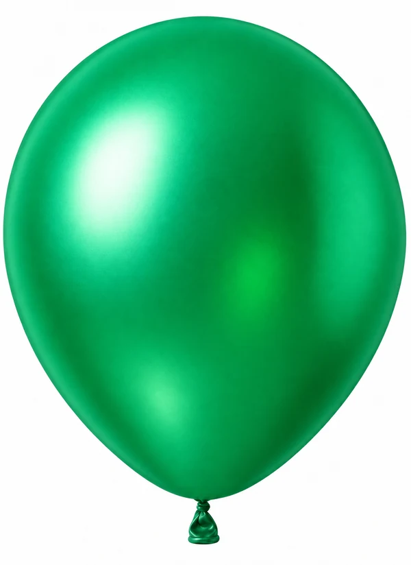 Metallic Hunter Green balloon