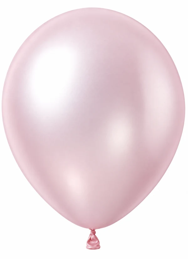 Metallic Light Pink balloon