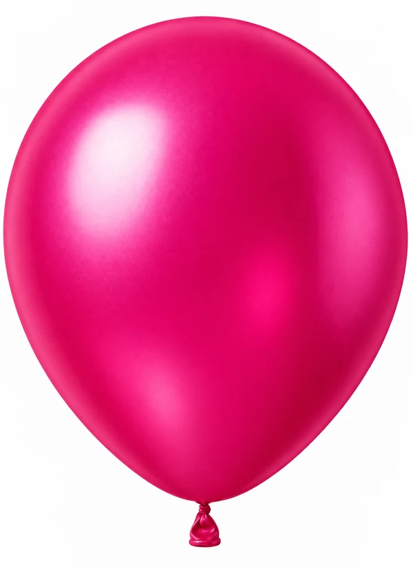 Metallic Fuchsia balloon