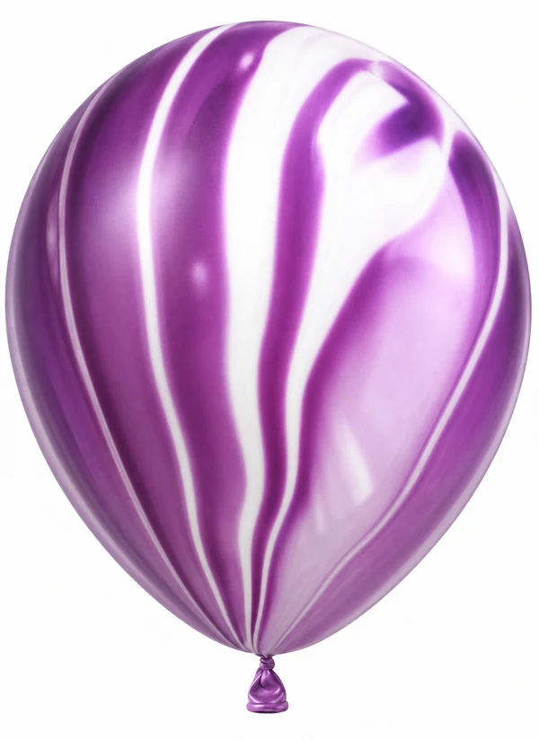 Marble Purple balloon