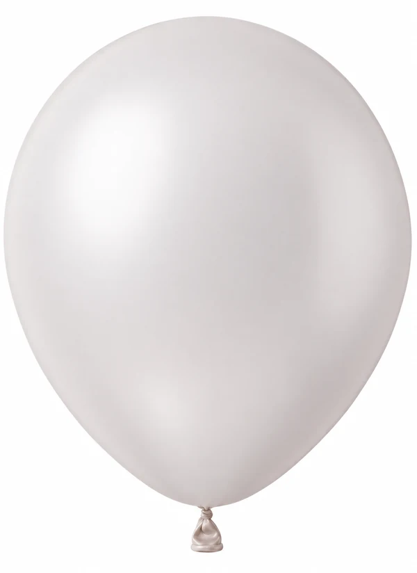 Pastel Dusk White balloon